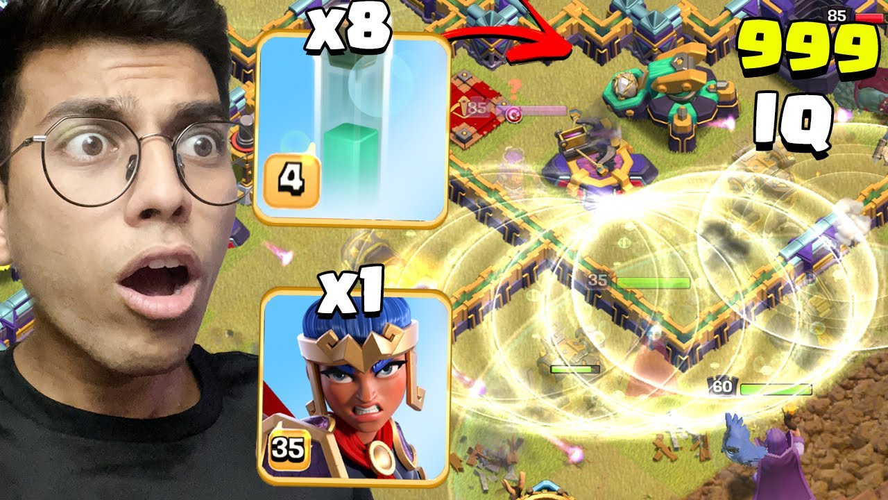 best use of INVISIBILITY spell I’ve ever seen(Clash of Clans)