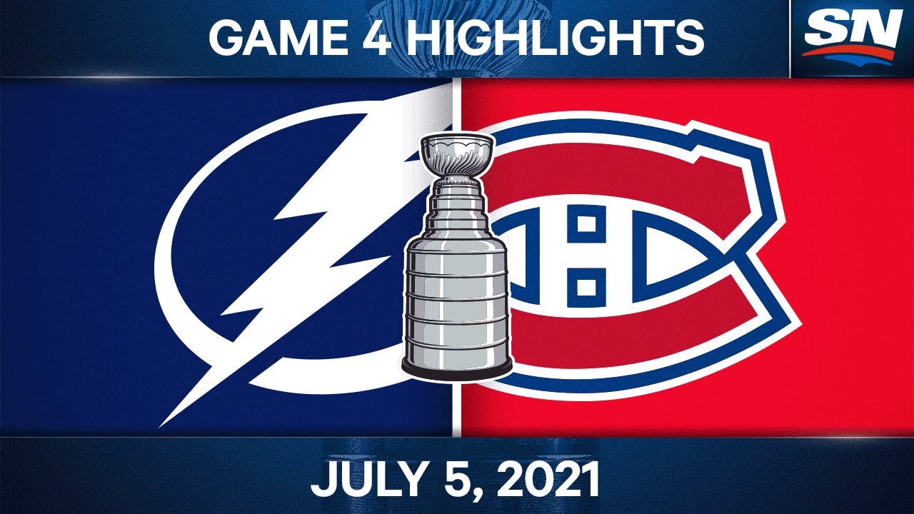 NHL Game Highlights | Lightning vs. Canadiens, Game 4 – Jul. 05, 2021