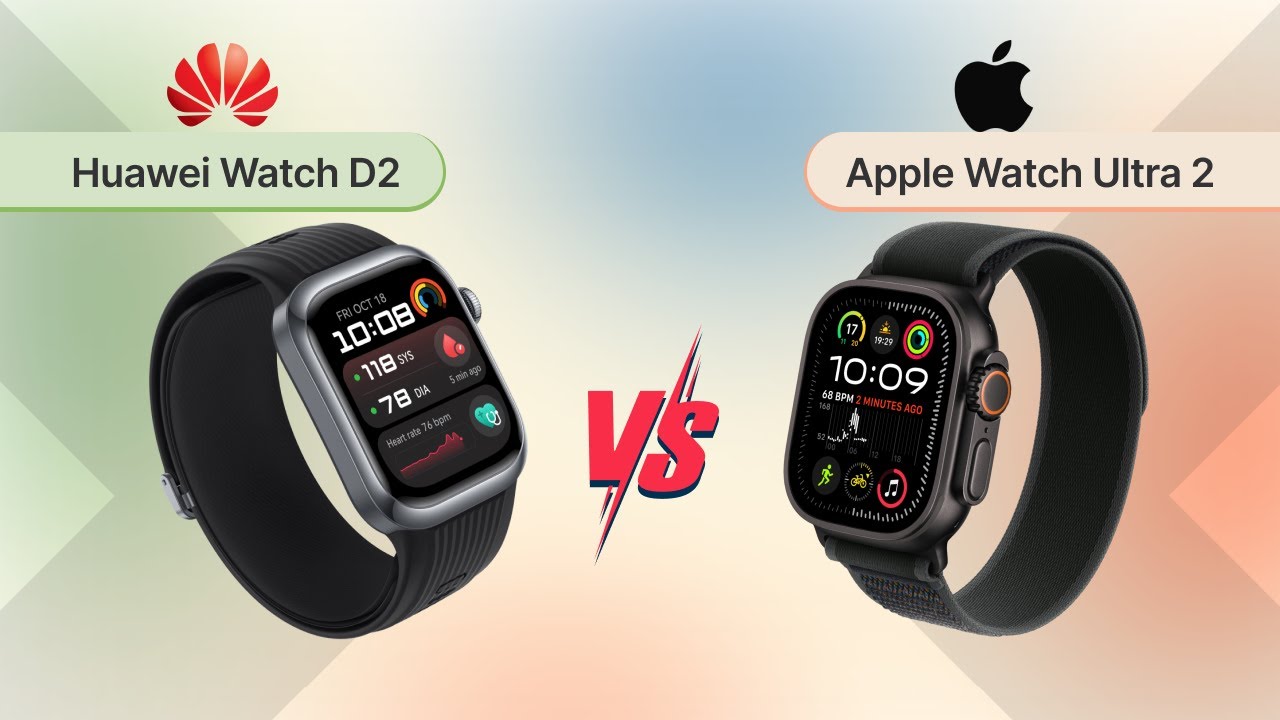 Huawei Watch D2 vs Apple Watch Ultra 2  #huaweiwatch #applewatchultra