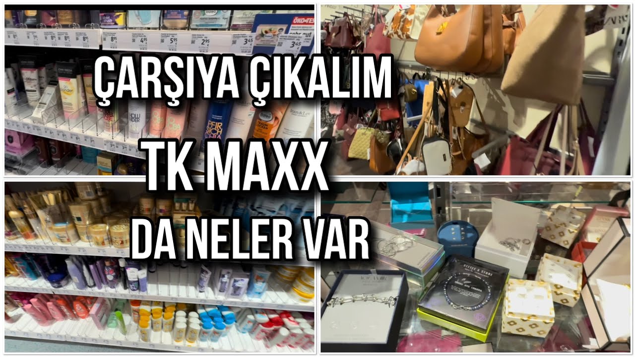Çarşıya çıkalım TK MAXX da neler var hep beraber bakalım günlük vlog Almanya yaşam ￼￼
