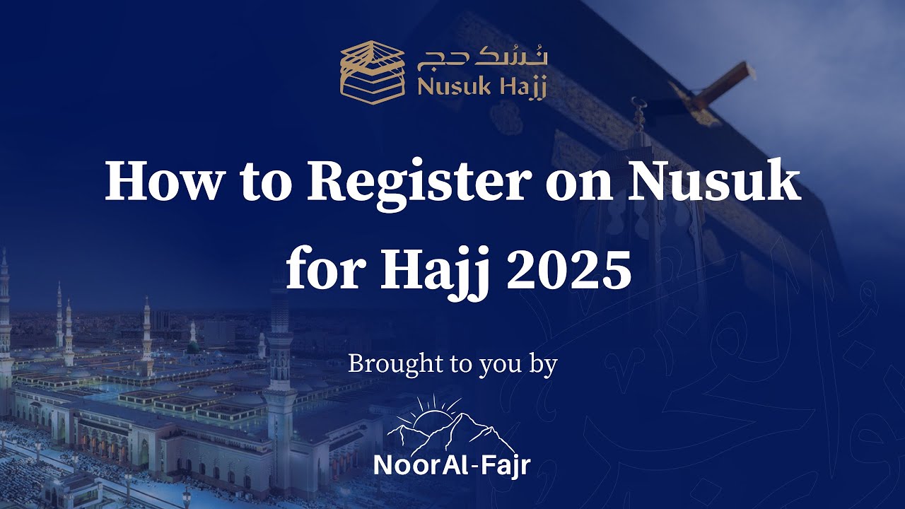 Hajj 2025: A Step-by-Step Guide for Nusuk Registration
