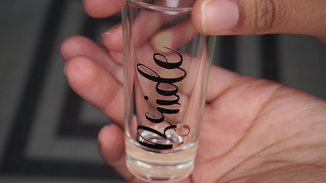 Detailed Cricut Shot Glass Tutorial | Tanasia K