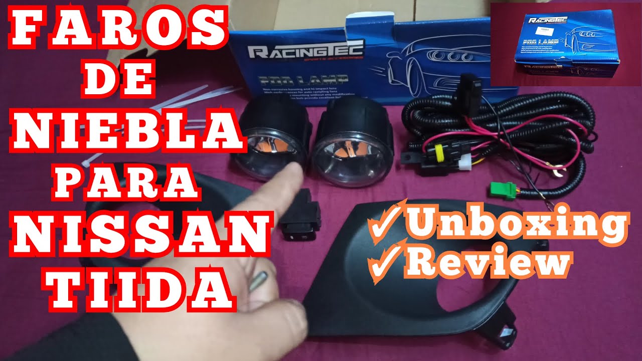 Faros de Niebla para Nissan Tiida ( Auxiliares, Antiniebla )