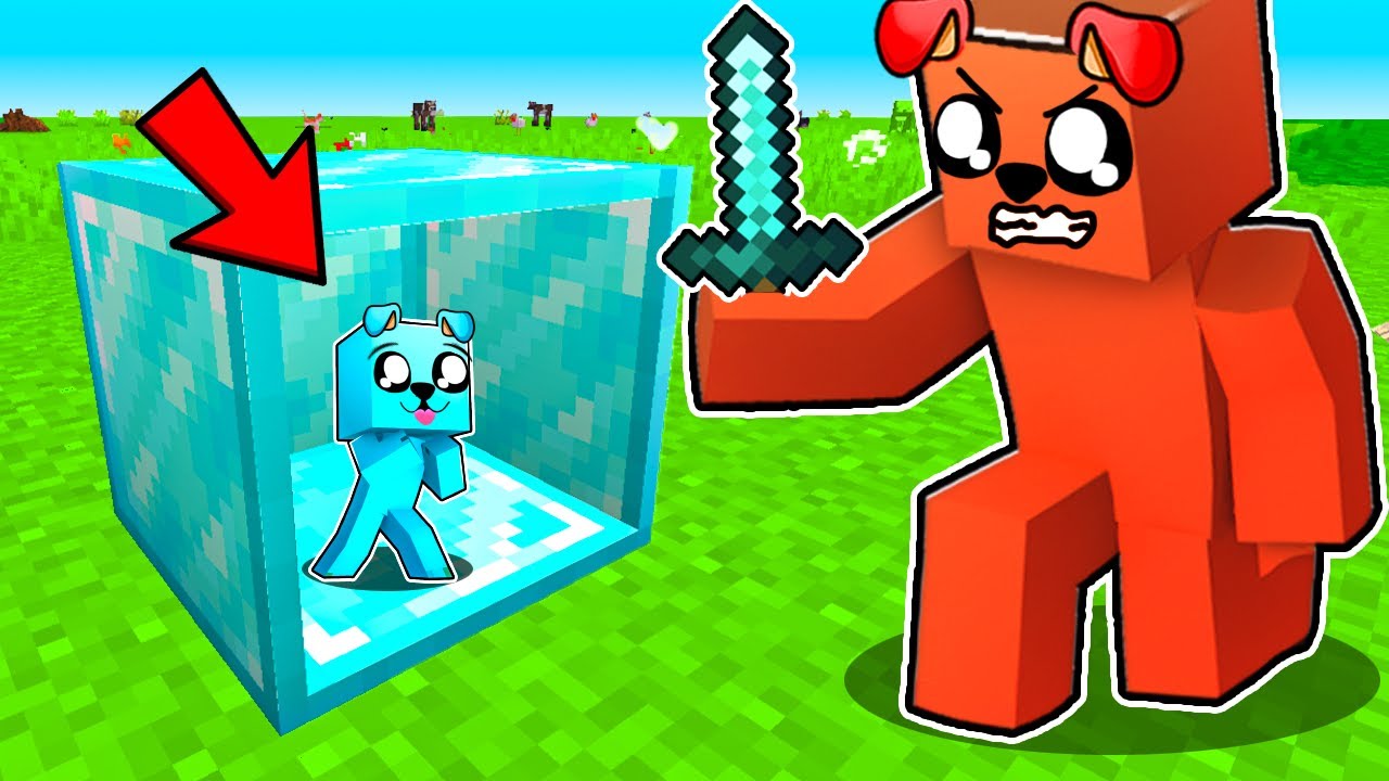 WCHODZĘ DO BLOK&Oacute;W w Minecraft 😱😱