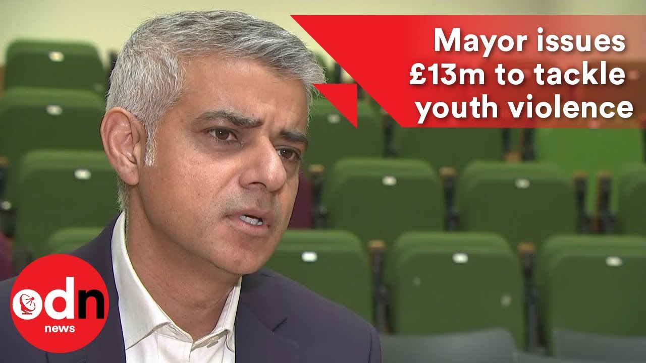 London Mayor announces £13m to tackle serious youth violence