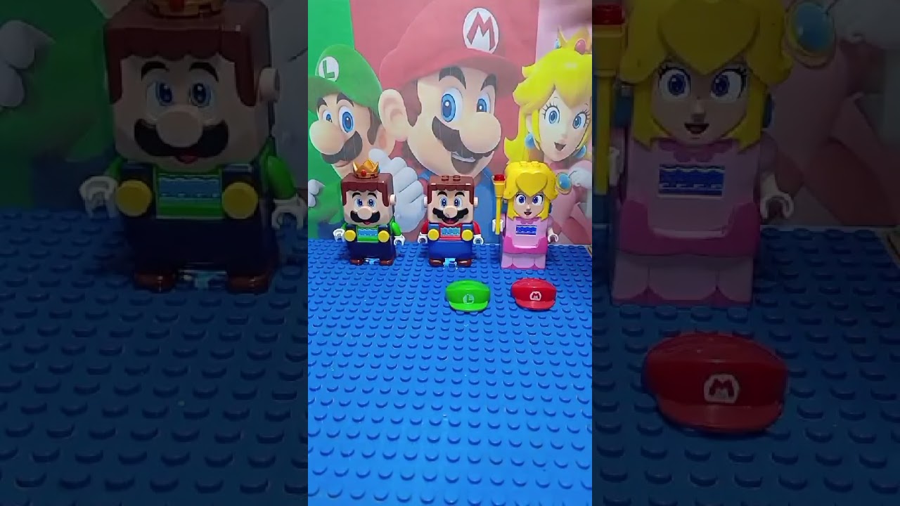 Triple Super Mario Lego Character want Swapped return Power Suit up 