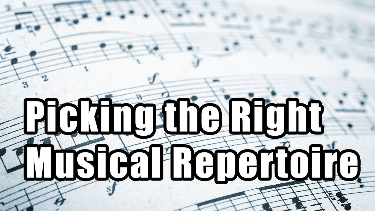 How to Pick the Right Musical Repertoire for Your Skill Level