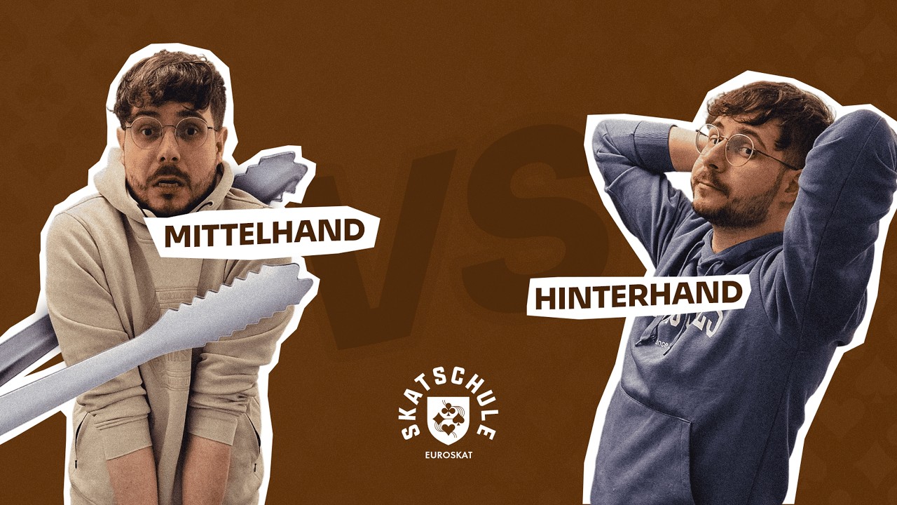 Drücken im Farbspiel – Mittelhand vs. Hinterhand