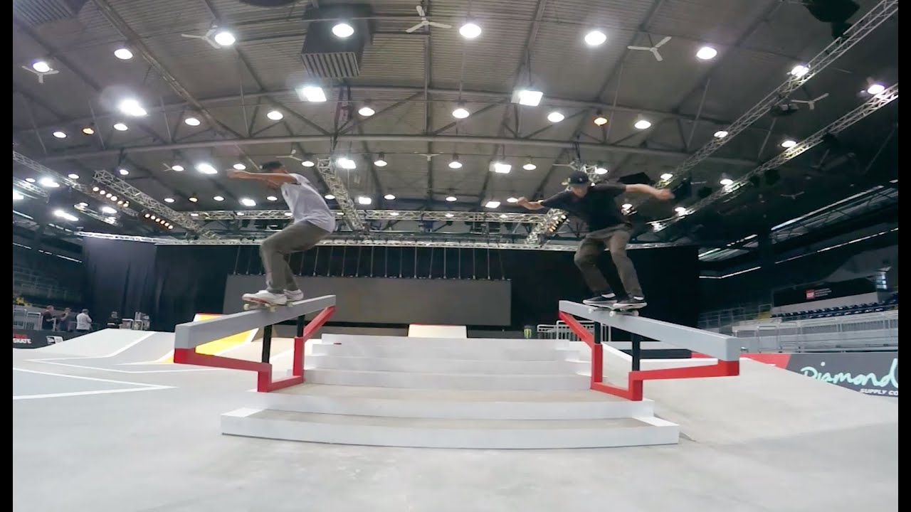 Louie Lopez and Curren Caples: 2016 Munich GoPro Course Preview