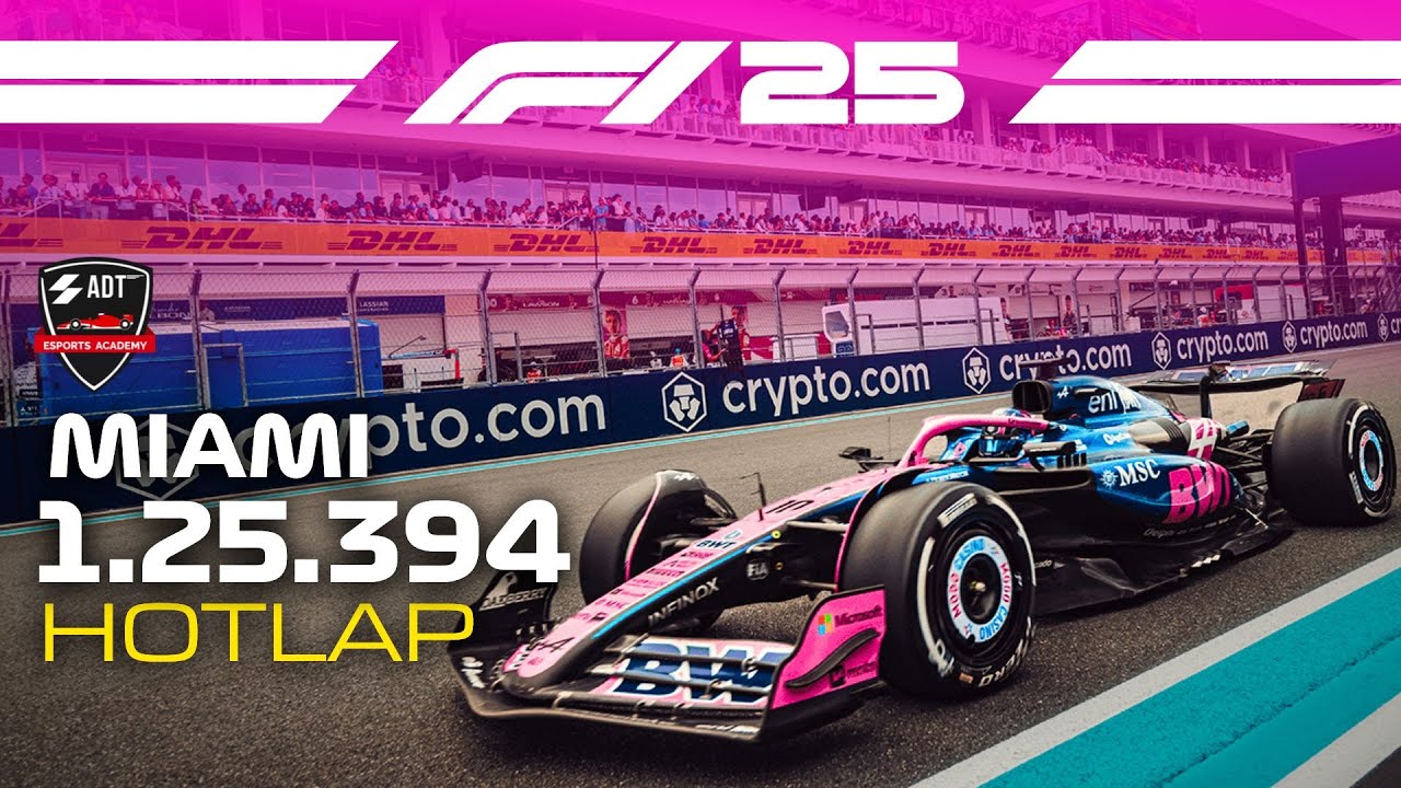 F1 25: MIAMI Esports Hotlap + Spiegazione Giro 🔊🔊🔊 (1:25:394) - Daniele Haddad 