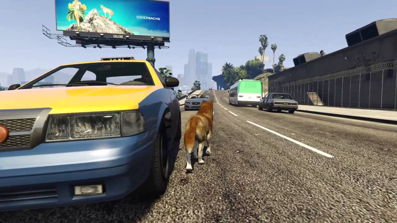 GTA 5 - Playing as Animal