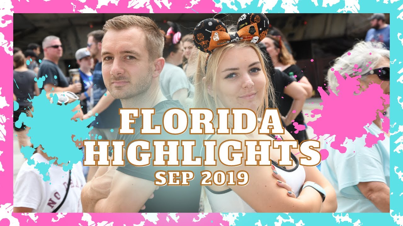 FLORIDA HIGHLIGHTS - SEP 2019 | Walt Disney World | Universal Studios | Sea World | Busch Gardens