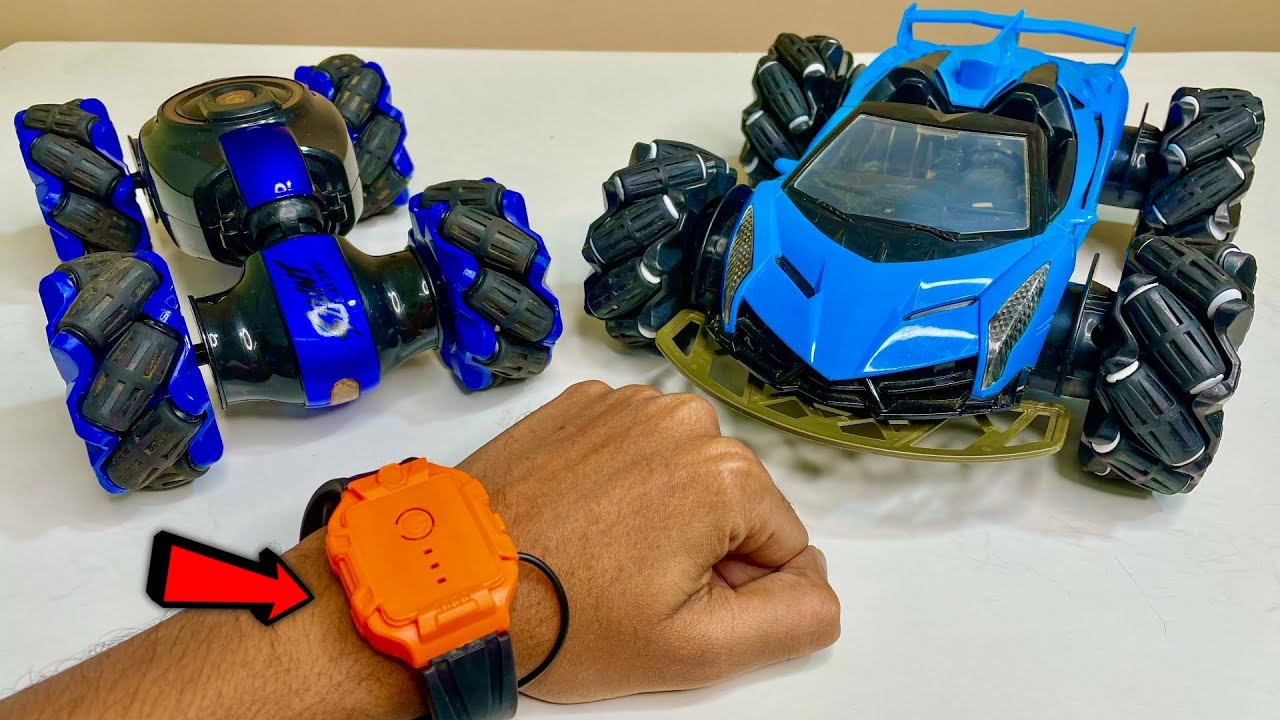 High Speed Hybrid RC Car Vs Double Sided Gesture Control RC Car - Chatpat toy tv