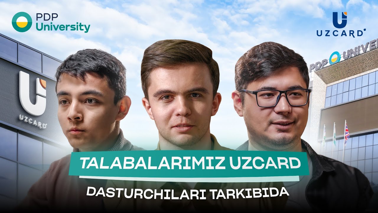 Talabalarimiz UzCard dasturchilari tarkibida!