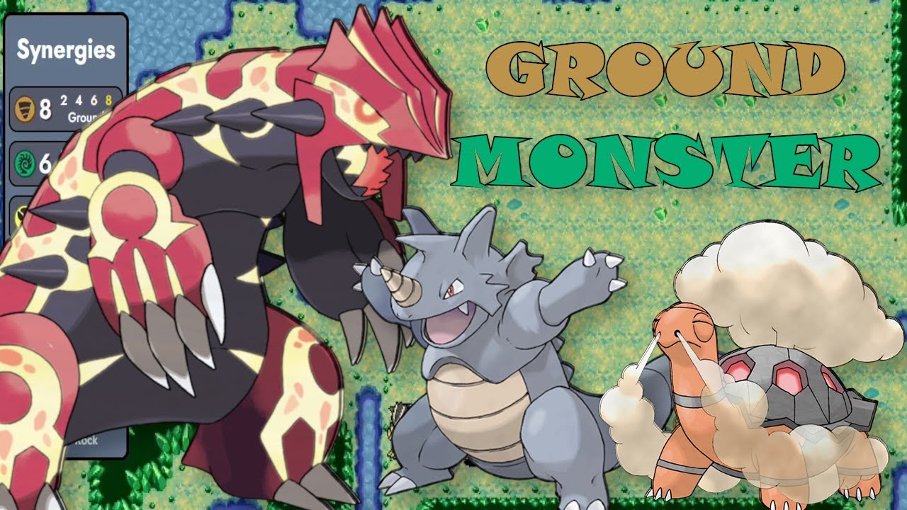 Old Reliable GROUND MONSTER - Pokemon Auto Chess 6.2 Gameplay
