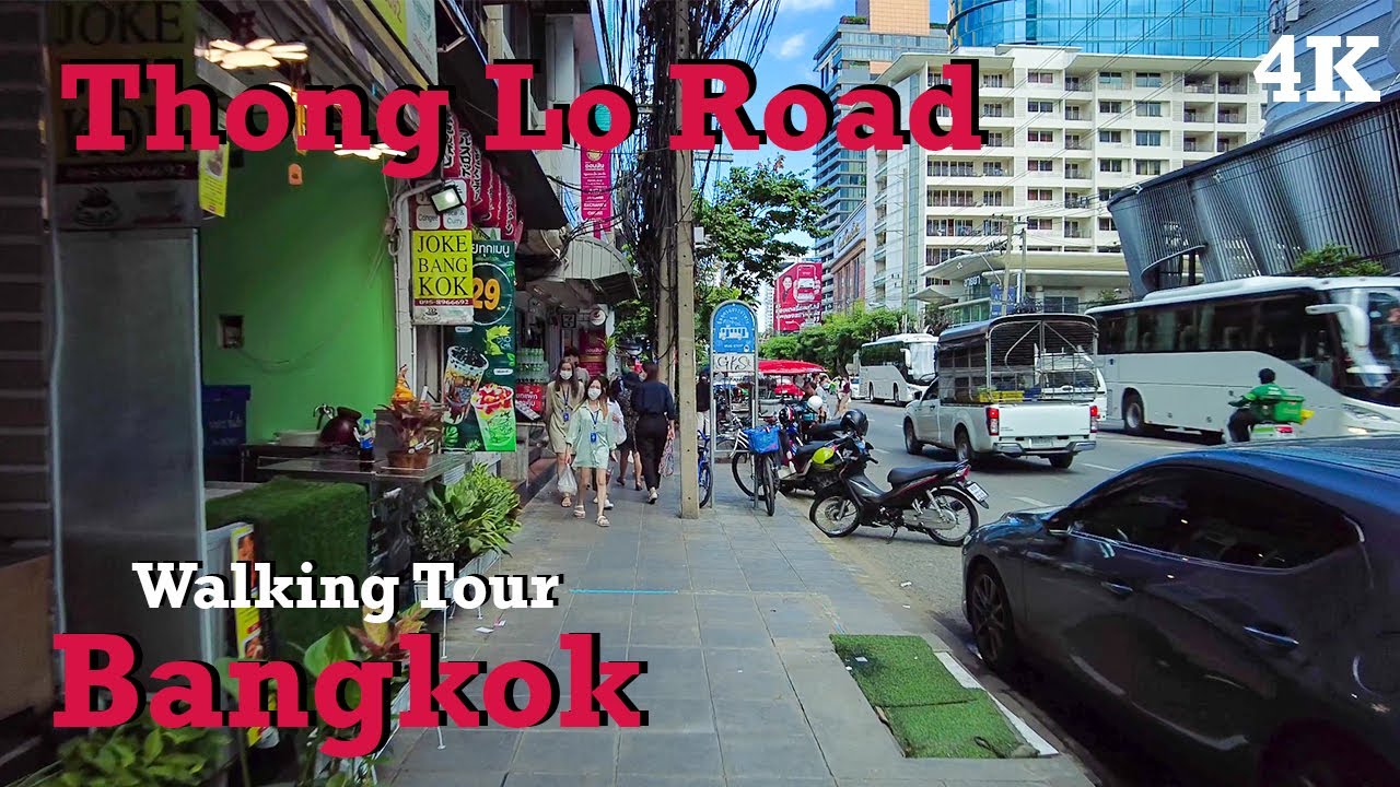 Walking Tour Bangkok, Thailand  -  Thong Lo Road