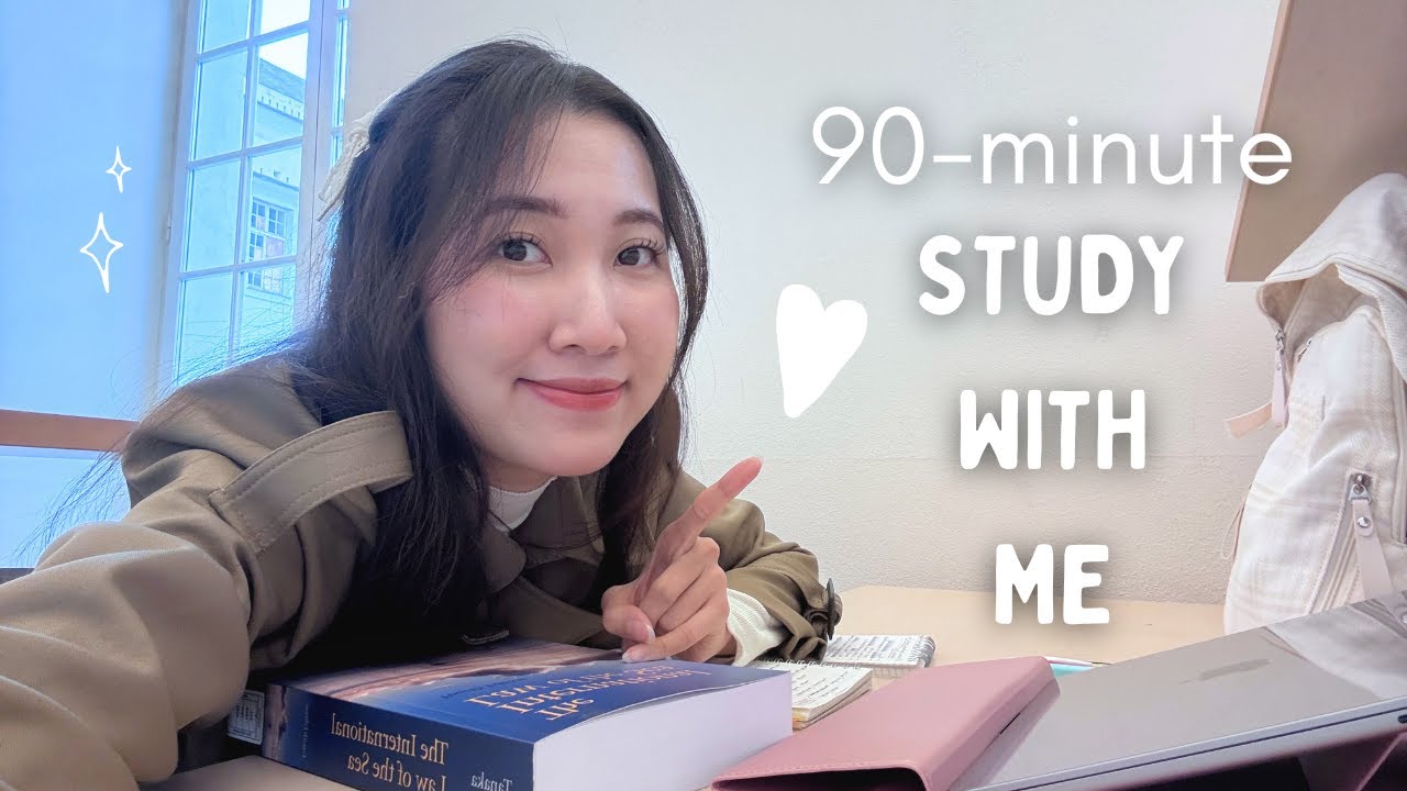 📚 Study With Me at the Library – 90 Minutes of Deep Focus, Calm Piano Music | Ruby Pham