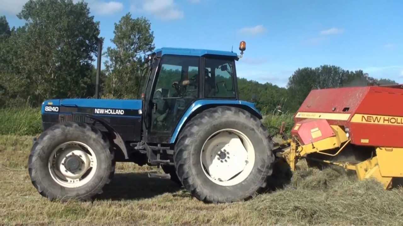 New Holland Ford 8240 balenpersen