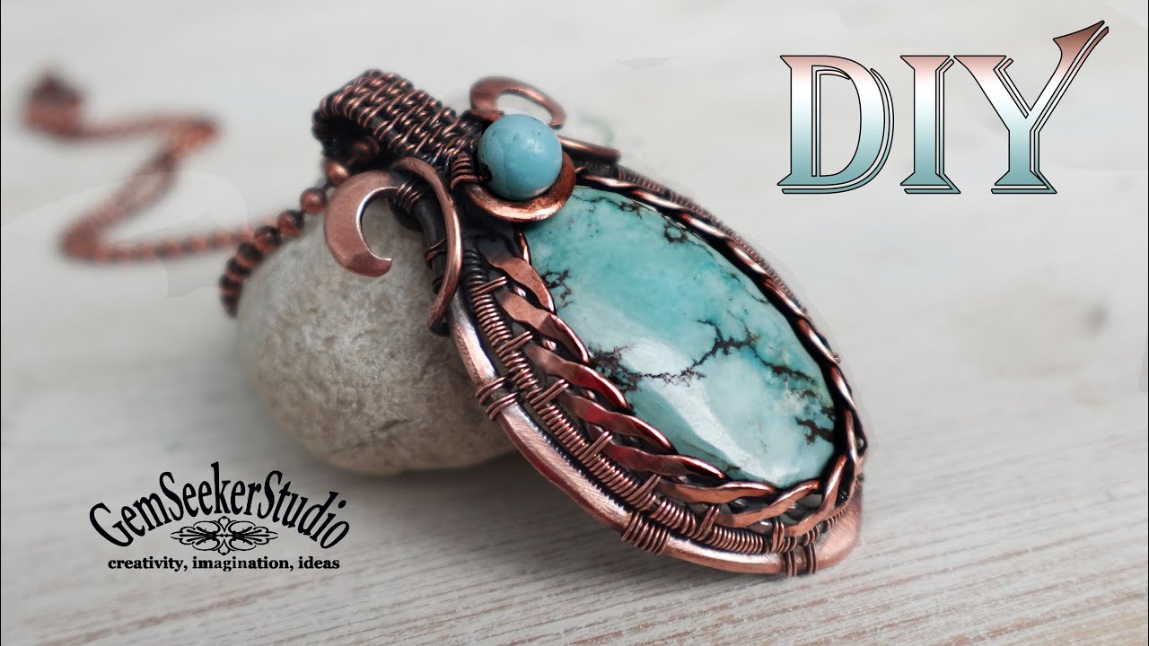 Wire Wrapping MASTER Shares Stunning Decorative Twisted Bezel Techniques