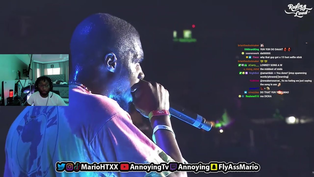 AnnoyingTV Reacts to Sheck Wes Rolling Loud New York 2021 (FULL SET)