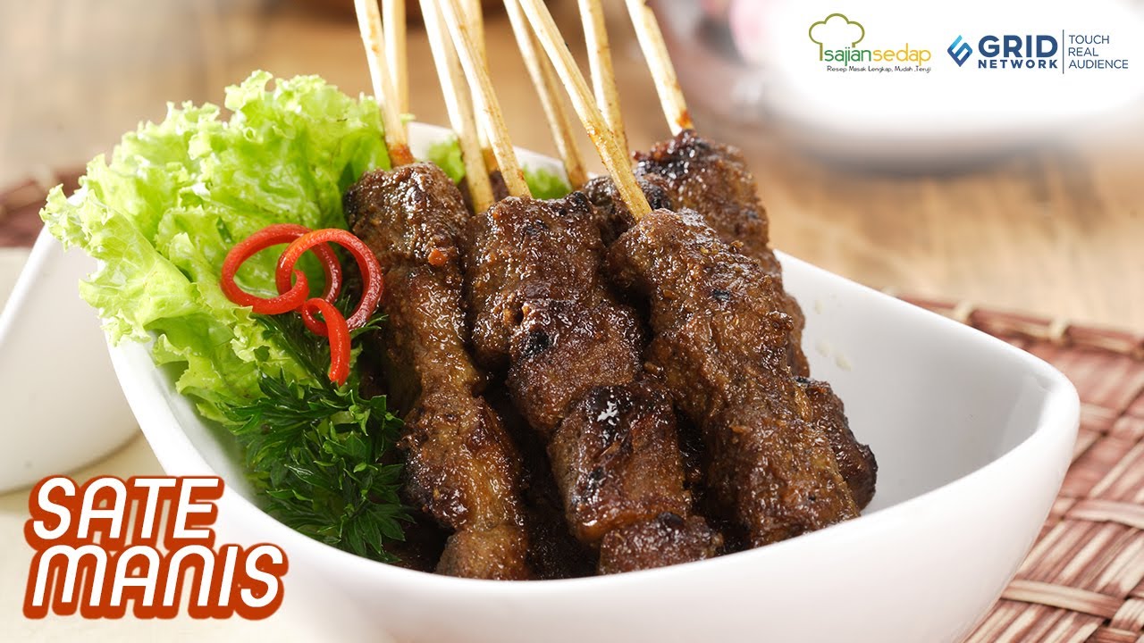 Resep Sate Manis Khas Betawi, Empuk, Manis dan Gurih