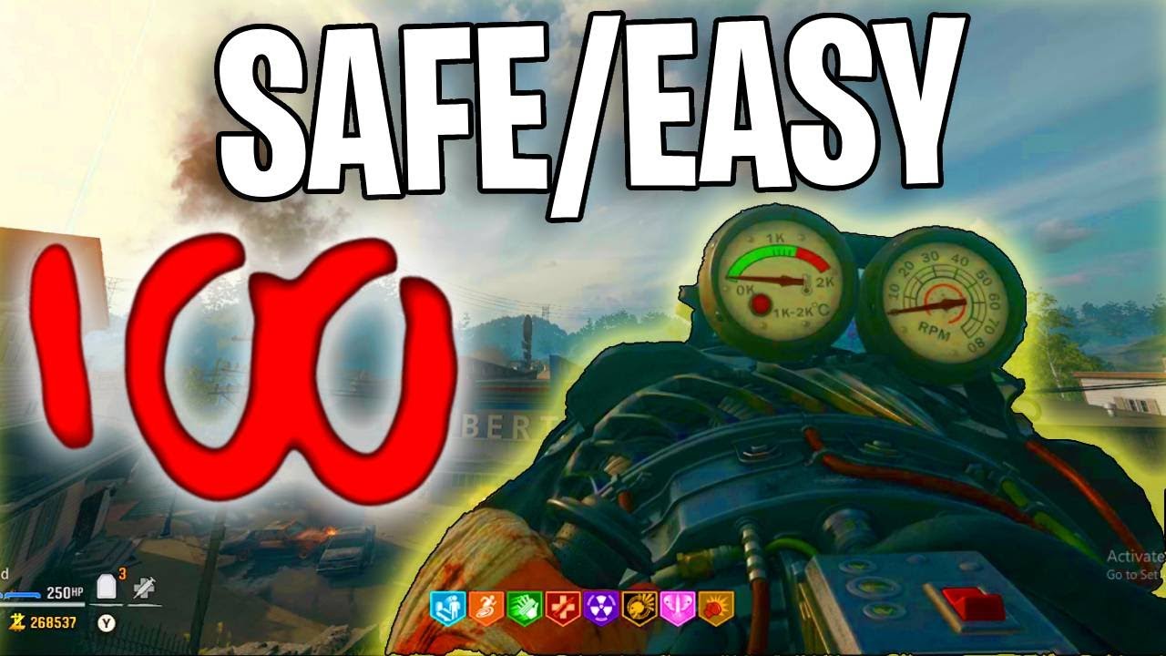 BEST GUIDE FOR EASY ROUND 100 LIBERTY FALLS STRATEGY - ANOTHER ROUND DARK OPS (Tutorial)