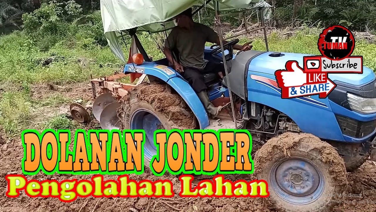 Mainan Baru mempersiapkan lahan Pertanian yang benar #alsintan  #lahanbaru  #petanimuda