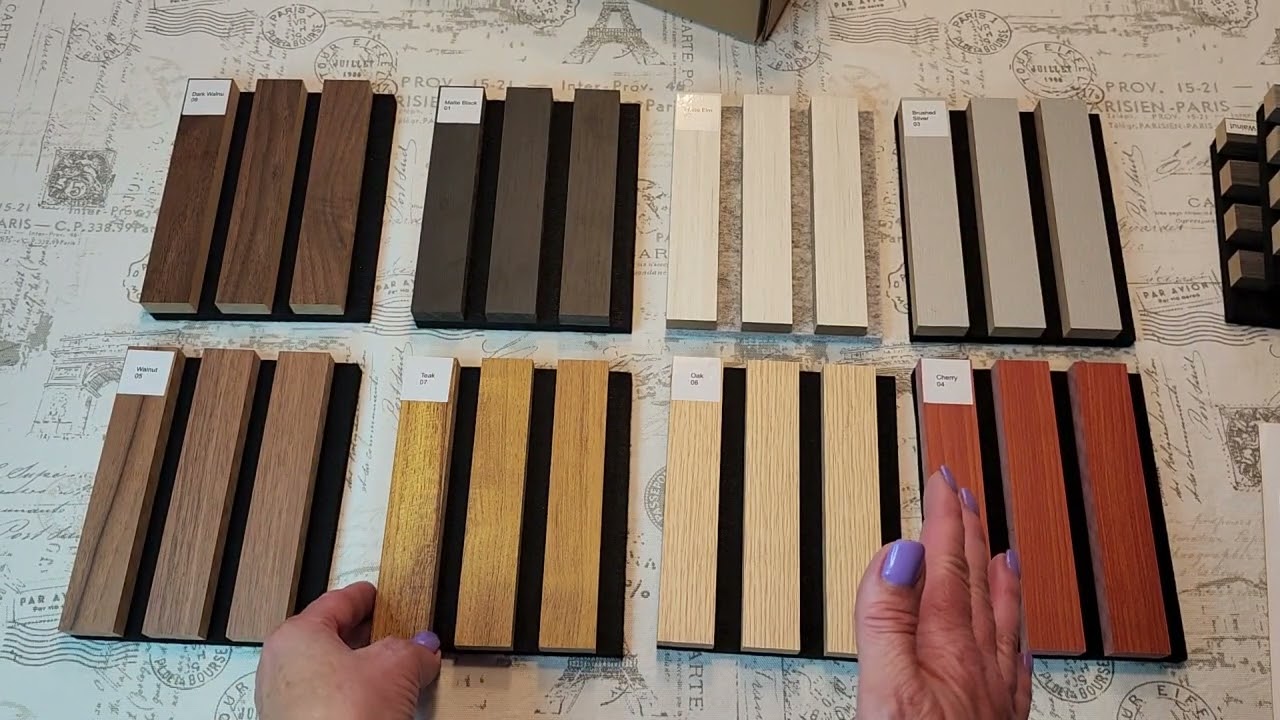 Art3D Wood Slat Acoustic Panels