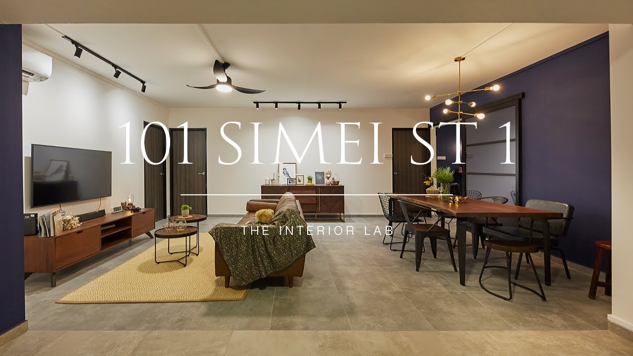 Home Tour | Modern Earthy 5-RM Resale HDB | 101 Simei St 1