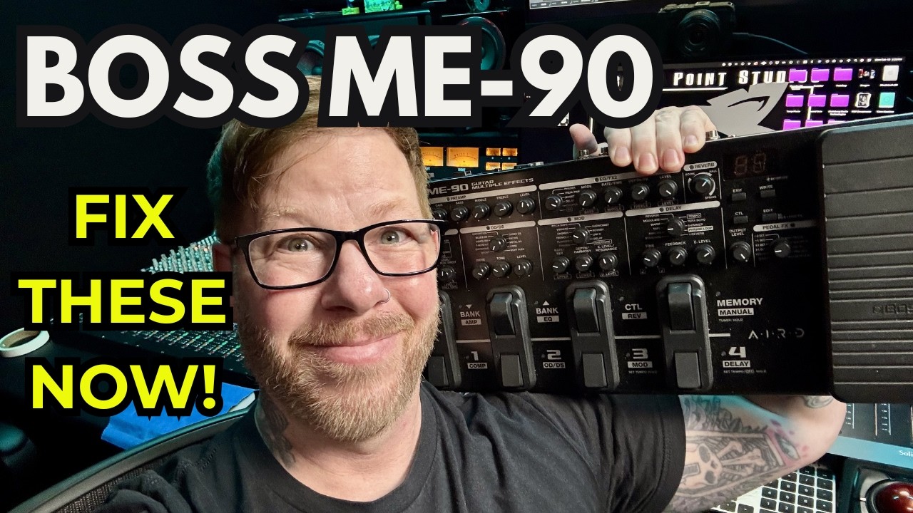 Boss ME-90:The Good, The Bad, and The Fixable