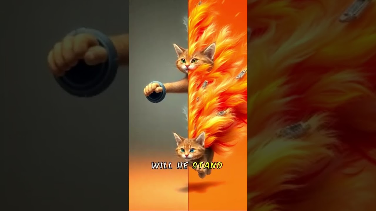 Cat vs. Vacuum Cleaner 