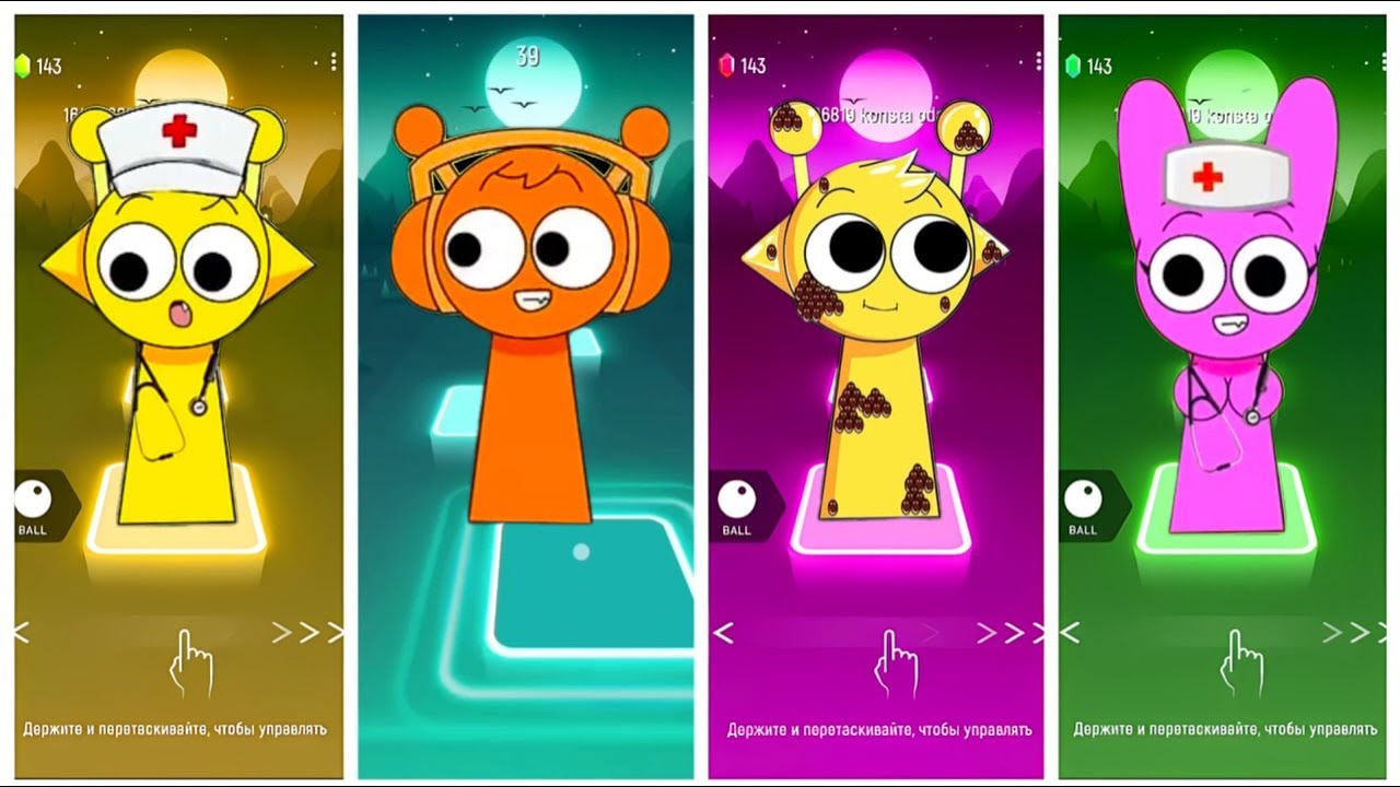 I Played Sprunki Song in Tiles Hop… THIS HAPPENED! 😳🔥