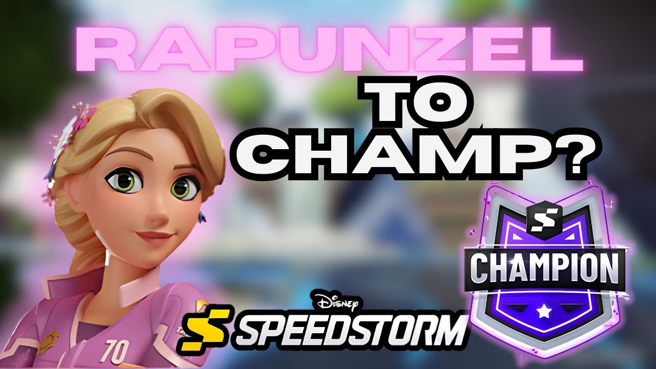 RAPUNZEL to Champion | Disney Speedstorm