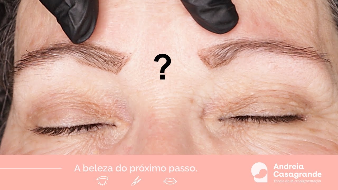Como deve ser o inicio de uma sobrancelha fina e arredondada
