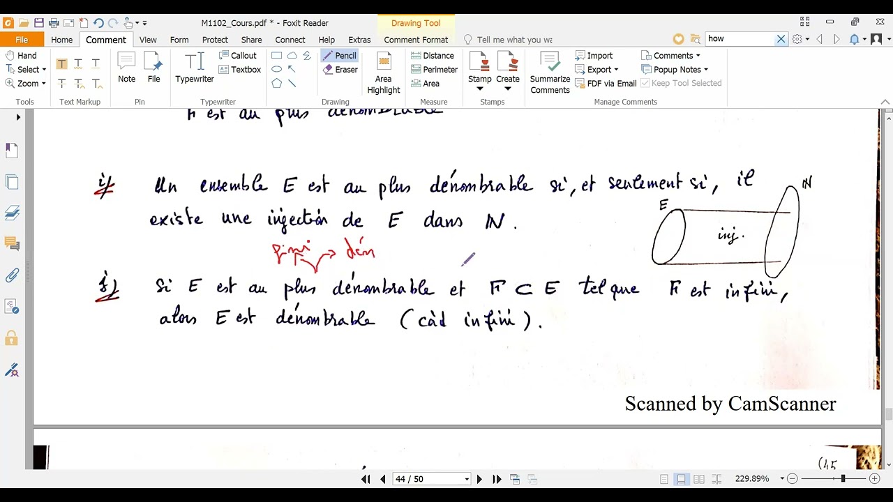 M1102: ensemble infini partie4 