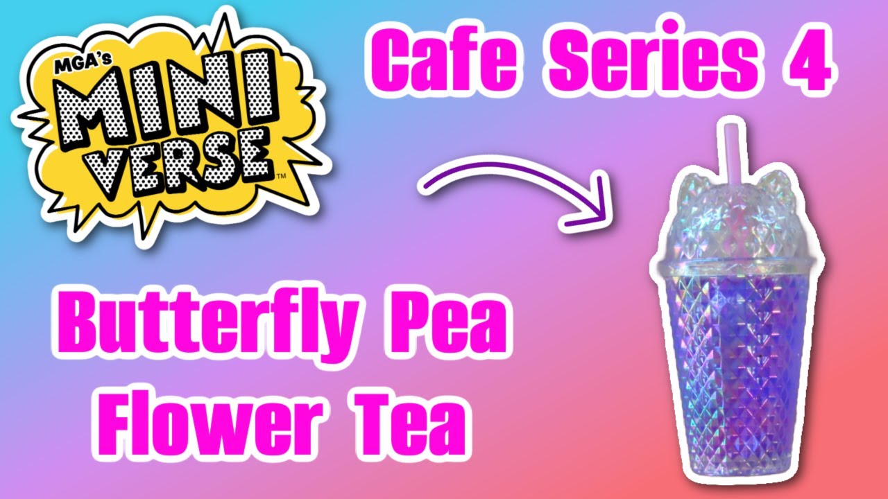 Miniverse Cafe Series 4 - Butterfly Pea Flower Tea!