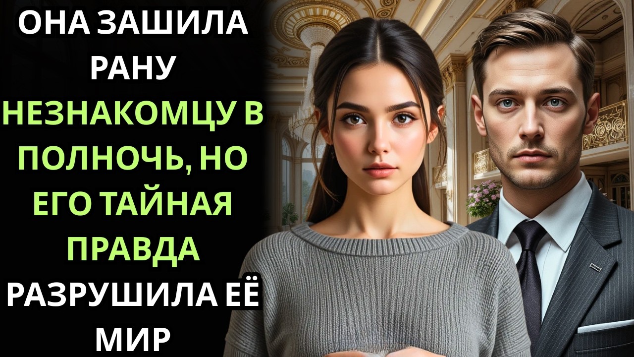 ОНА ЗАШИЛА РАНУ НЕЗНАКОМЦУ В ПОЛНОЧЬ, НО ЕГО ТАЙНАЯ ПРАВДА РАЗРУШИЛА ЕЁ МИР