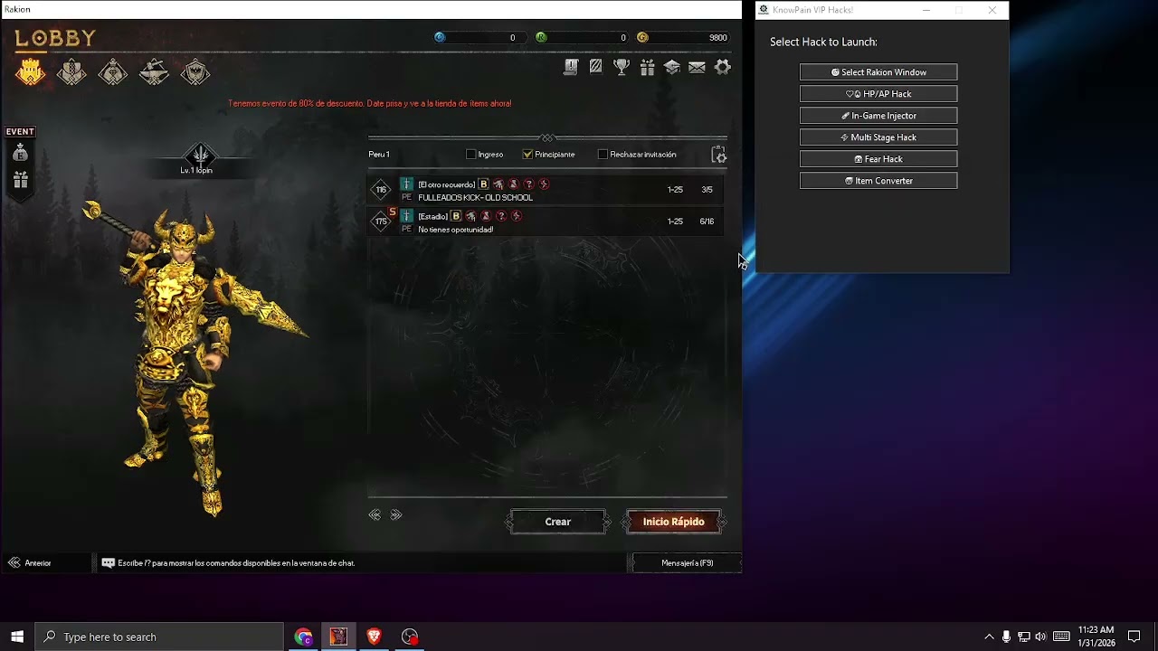 Item Hack Rakion Latino