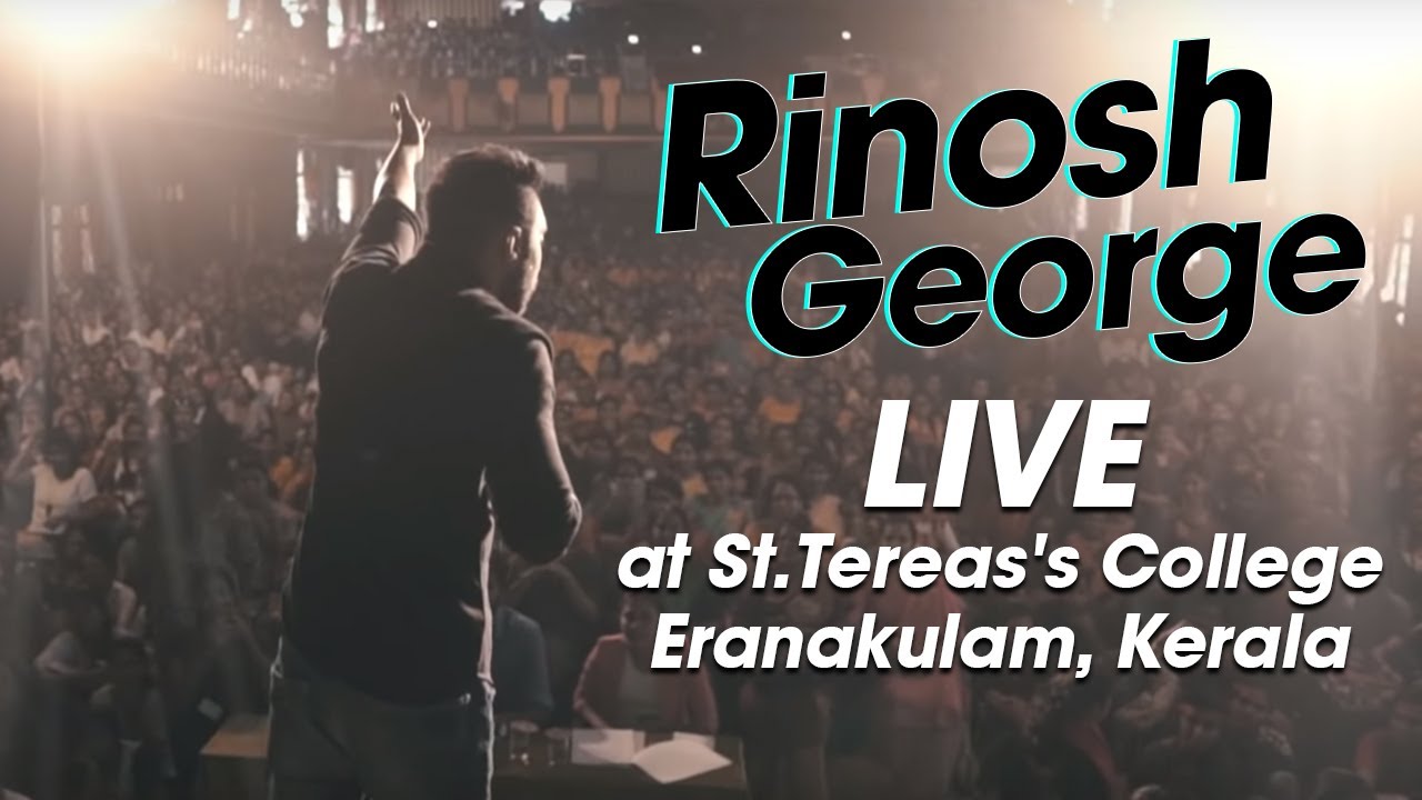 I'm a Mallu | @RinoshGeorgeOfficial  | Live at St.Tereas's College Eranakulam