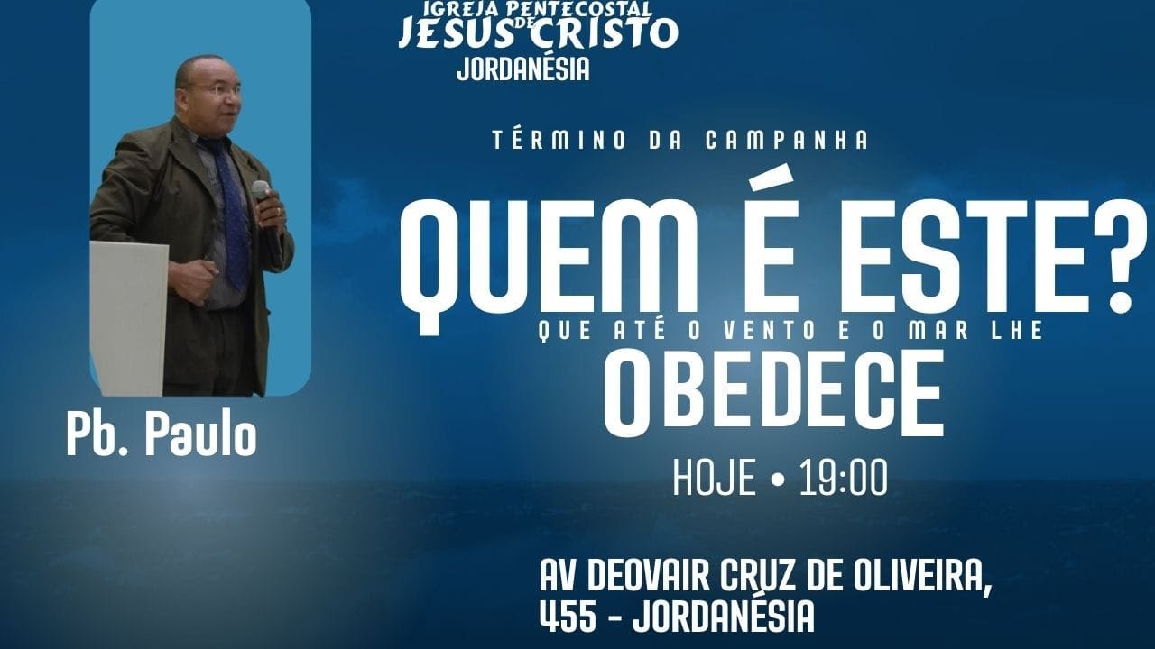 Culto da Familia - 20/02/2026  as: 19:00 hs