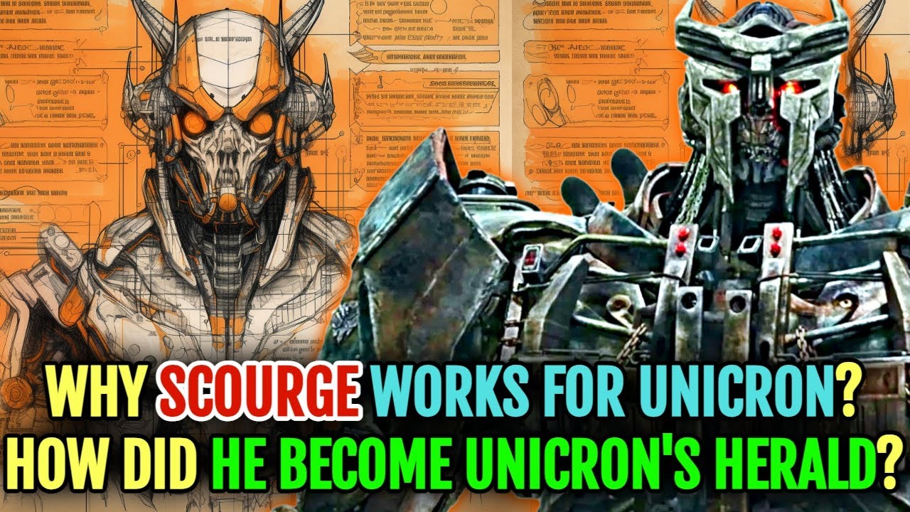 Scourge Anatomy Explored - Why Does Scourge Work For Unicron? Did He Trade His Soul With Unicron?