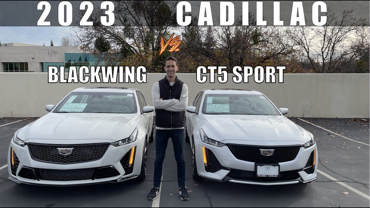 Blackwing 2023 Cadillac CT5 V vs. CT5 SPORT