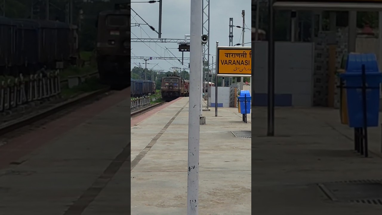 Pawan Express | Lokmanya Tilak to Darbhanga | Train number 11061 | Varanasi City | Platform #train