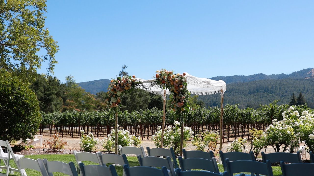 Beautiful Wine Country Wedding at The Harvest Inn