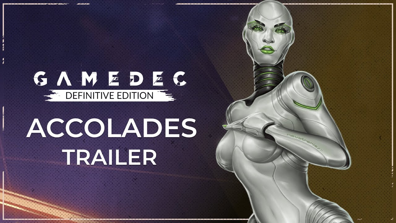 Gamedec - Accolades Trailer
