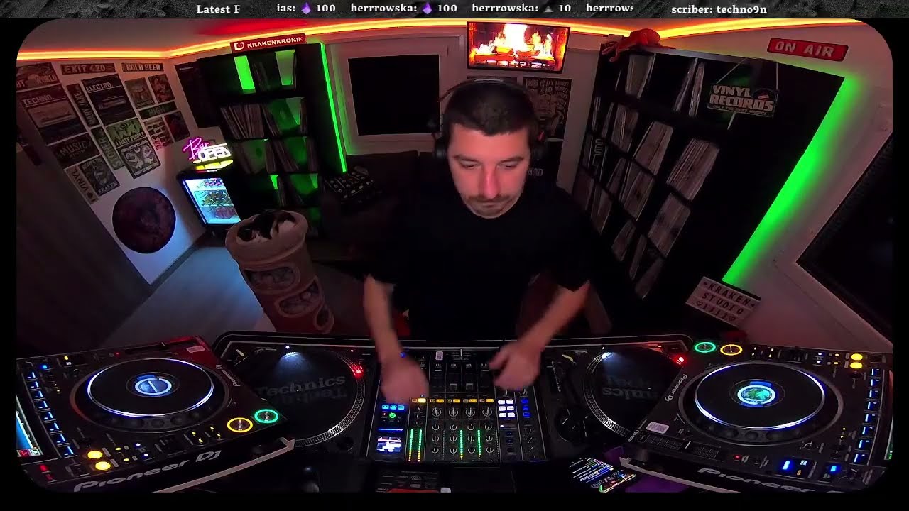 Techno Set 09.01.26 (Digital & Vinyl and New Visuals)