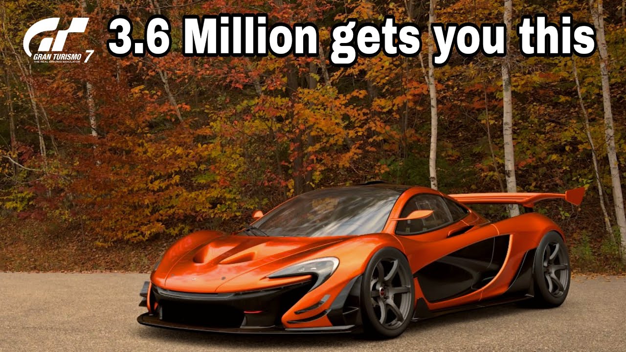 Gran Turismo 7: McLaren P1 GTR стоит ли того?