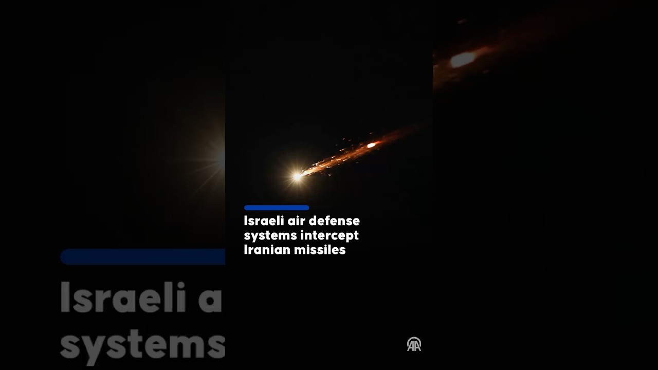 Israeli air defenses intercept Iranian missiles over Tel Aviv, Haifa, Jerusalem, Gaza and West Bank