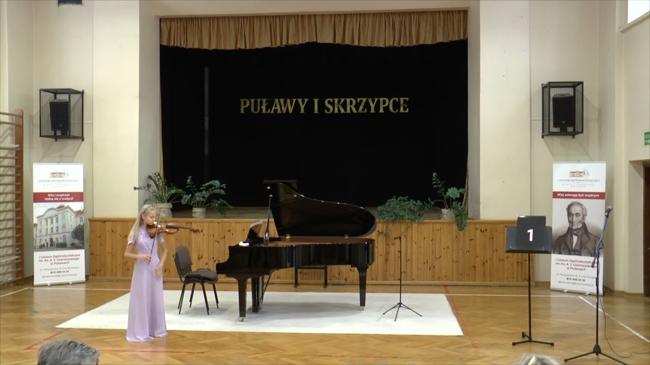 II KONKURS SKRZYPCOWY „PAGANINI W PUŁAWACH” - Grupa 1