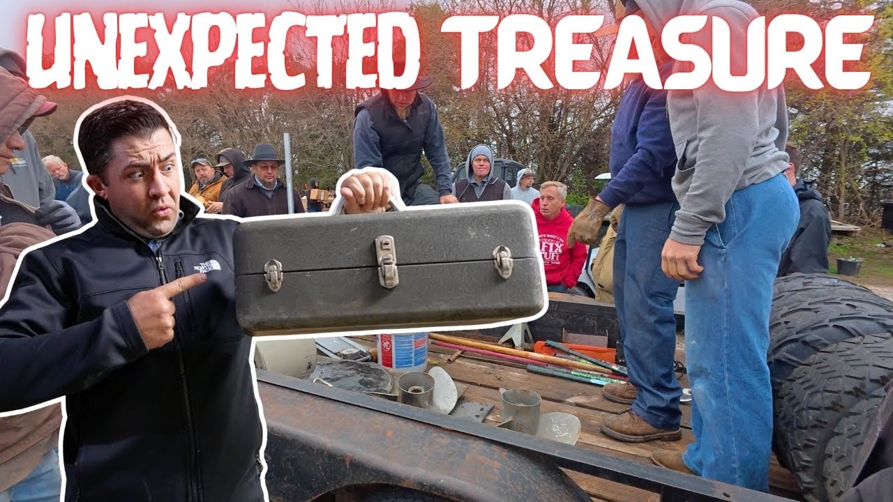 I Found Some UNEXPECTED Treasures at this Rural Farm Auction!